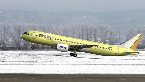 В Иркутске провели тестовый полёт самолёта МС-21-310 с двигателями российского производства